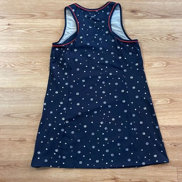 Tail Activewear Golf Tennis Dress Medium Navy Red Athleisure Pickleball Tank - Picture 4 of 6